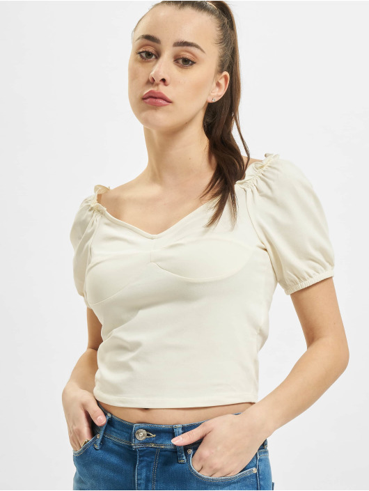 Only Tops sans manche onlNiff Life blanc